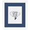 ArtToFrames 17x23" Matted Picture Frame with 13x19" Single Mat Photo Opening Framed in 1.25" White and 2" Mat (FWM-3966-17x23)